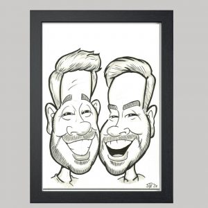 Hand Drawn Caricatures