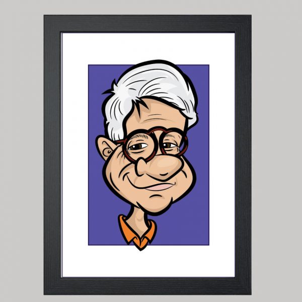 One Person Digital Caricature Man
